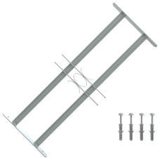 Nastavljiva okenska rešetka z 2 prečkama 500-650 mm